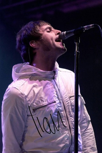 Liam gallagher signed - gallagher,