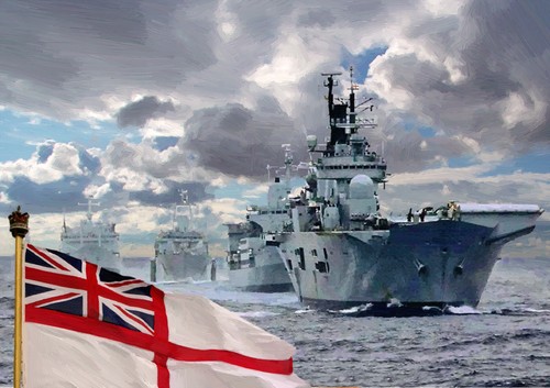 Hms invincible hand - -,