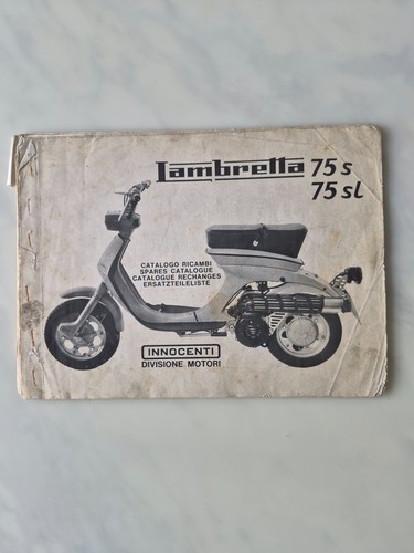 Incomplete lambretta 75s - lambretta, 75sl