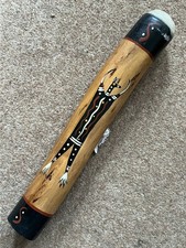Traditional Vintage Australian Didgeridoo - Hand Made and Painted 41cm