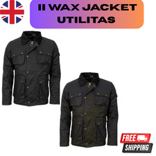 Men's Game Utilitas II Quilted Wax Jacket – Classic Outdoor Gear with Pockets