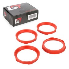 4x Centering Rings Orange for