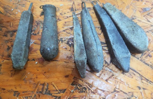 Bundle old lead sea fishing - bundle,
