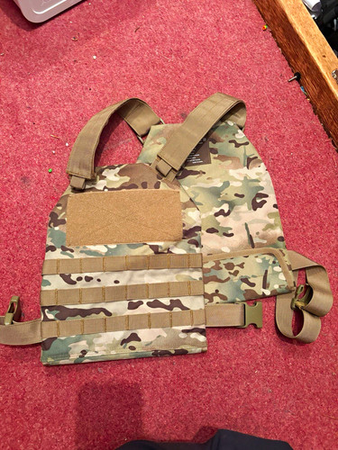 Camouflage tactical vest - tactical, plate