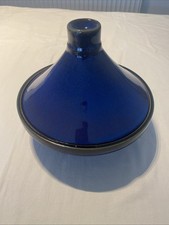 Tagine Blue Unused In Box Diameter 22cm