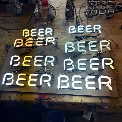 Pick beer neon sign - 1,