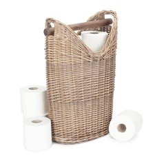 Wicker Bathroom Toilet Roll