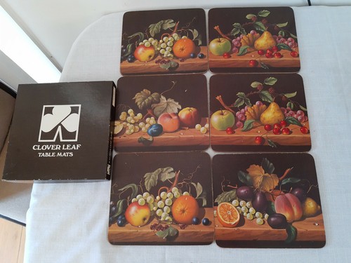 Clover leaf table mats - clover,