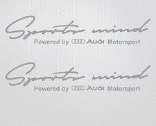 Audi Sticker Sports Mind