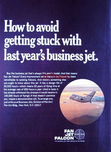 Pan fan jet - pan-am, 1969
