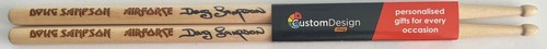 Doug sampson hand signed drum - doug,