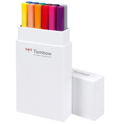 Tombow abt dual brush pen - tombow,
