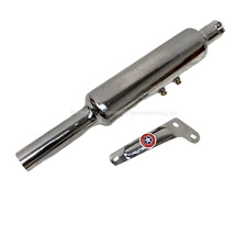 Short chrome silencer - chrome,