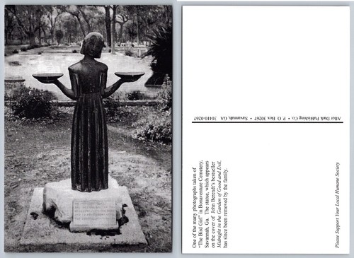 Bird girl statue - girl, bonaventure