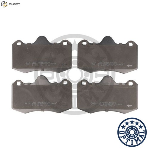 Brake pad set disc - brake,