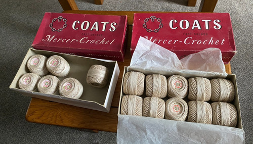 Box and half new vintage - of,