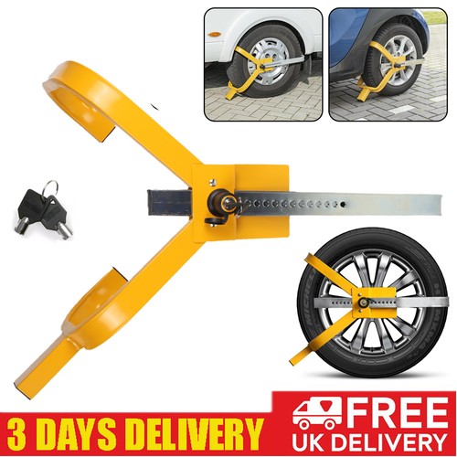 Heavy duty wheel clamp - wheel, safety