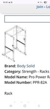 Body Solid Power Rack PPR-82A