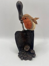 Bowbrook Studios 'Robin & Trowel' (large) collectable figurine in box