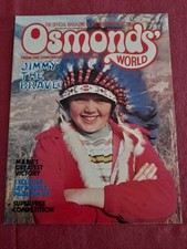 Osmonds world magazine issue