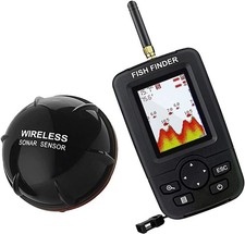 Wireless Sonar Fish Finder Portable Underwater Echo Sounder Fishing Detector