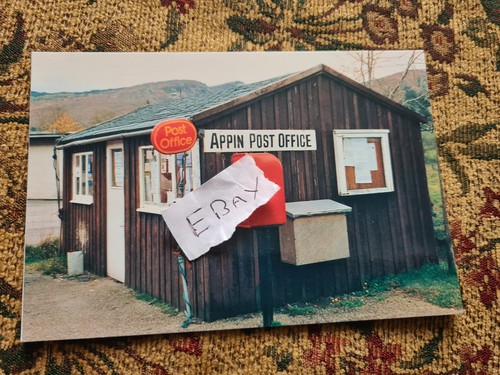 Appin post office postcard - post,