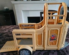 Vintage Barbie Doll Horse Box Carriage With Horse Sounds