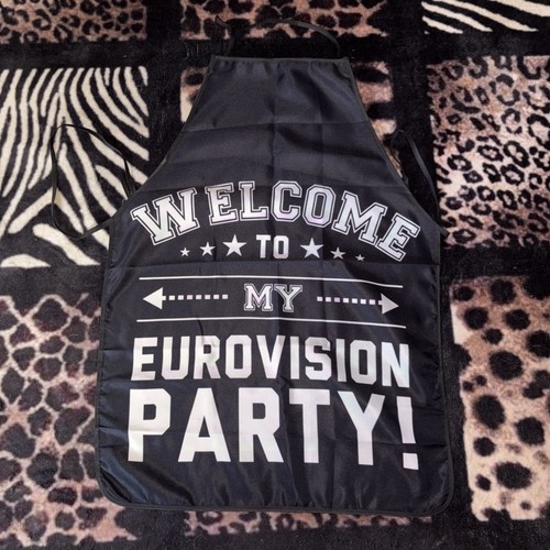 Novelty print apron bbq - print, fun