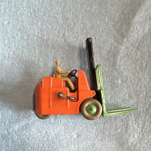 Vintage dinky toy forklift - dinky, toy: