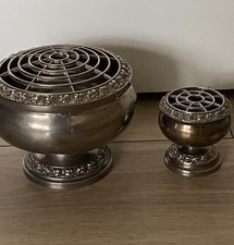 Set of 2 Vintage Ianthe Silver