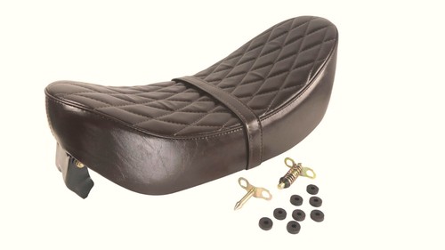 Dax seat leather look brown