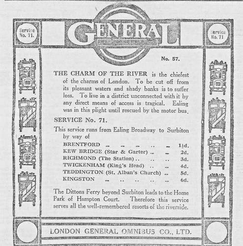 1913 london general omnibus - 1913,