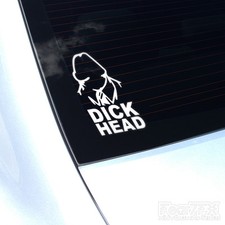 Dick Head Funny Vinyl Decal