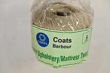 Coates Barbour Linen Upholstery / Mattress Twine 6 cord  one ball