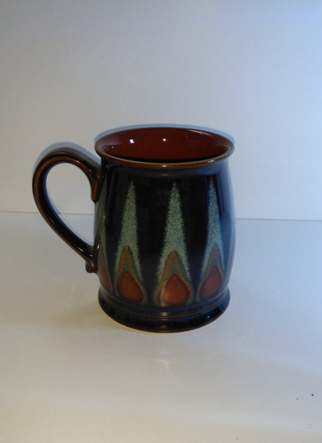 Vintage denby tudor - tudor, flame