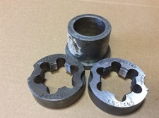 M25 CONDUIT 2 x DIES AND 1 GUIDE SET.  1 & 5/8" (42mm) O/D.  British Made