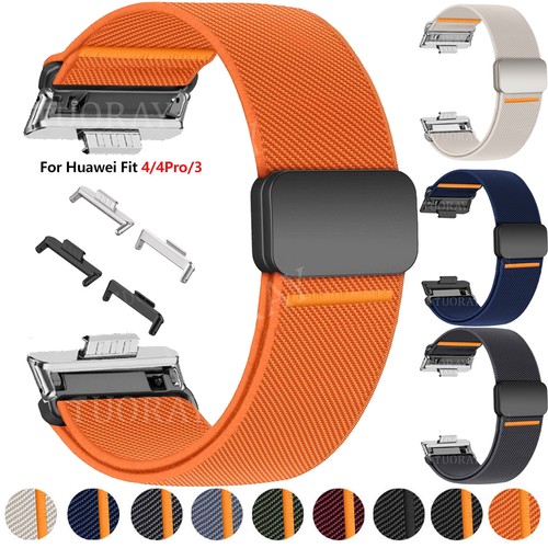 Magnetic nylon watch strap - nylon,