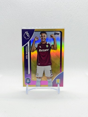 Ollie watkins gold topps - watkins,