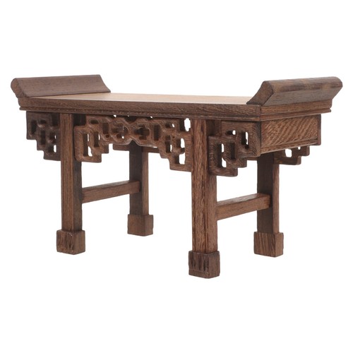 Chinese wooden base wood - wood, vase