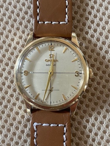 Omega geneve 9ct - , gold.