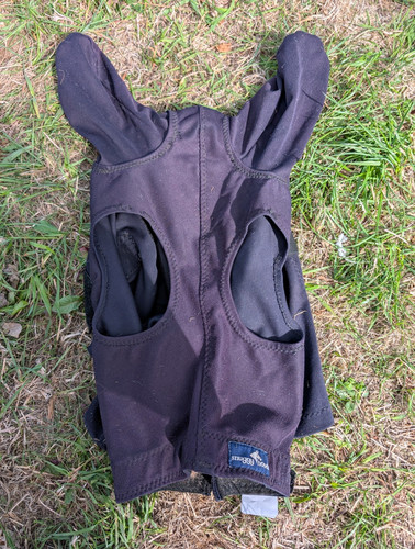 Reborn navy horse hood - navy,