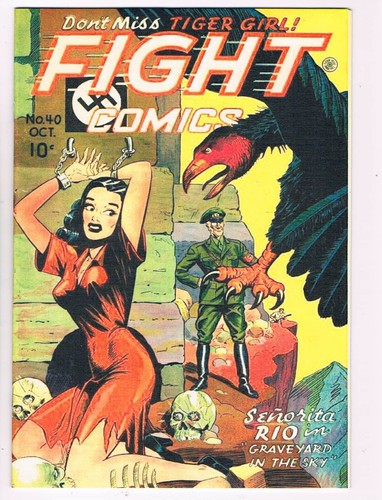 Fight comics tiger girl - fight,