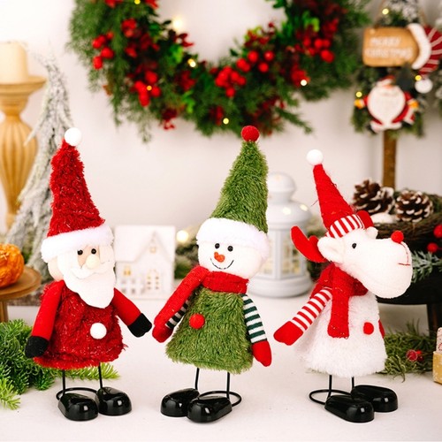 Bouncy spring snowman santa - spring,