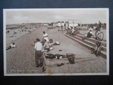 The Beach HEACHAM Nr Hunstanton Norfolk *Vintage* H Coates & Sons Wisbech 1954
