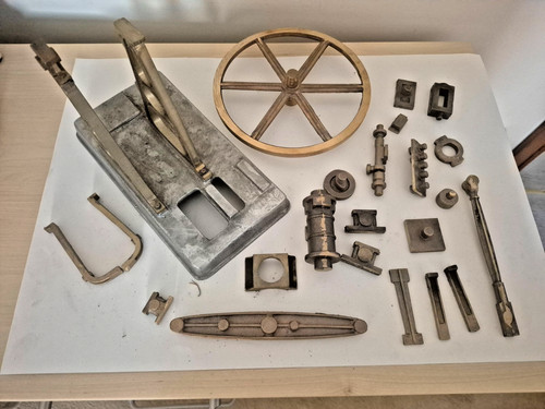 Live steam stationary engine - live,