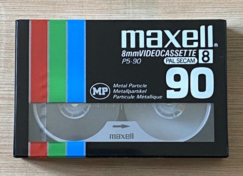 Maxell 8mm camcorder - maxell, p5-90