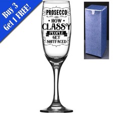 Novelty Champagne Flute