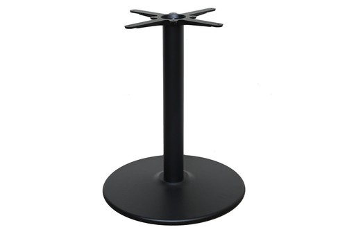 Black premium cast iron table - black,