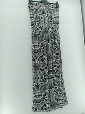 NEXT Summer Boutique Womens Dress Size 6 Brown Paisley Print Strapless 