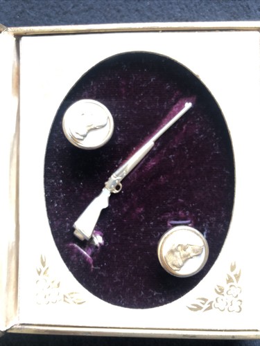 Stunning hunting cuff links - a,